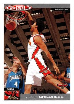 2004-05 Topps Total #333 Josh Childress Front