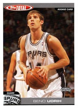 2004-05 Topps Total #348 Beno Udrih Front