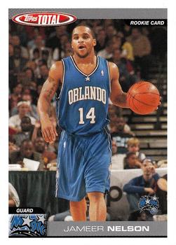 2004-05 Topps Total #352 Jameer Nelson Front