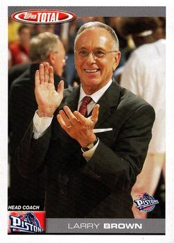 2004-05 Topps Total #375 Larry Brown Front