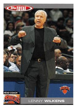 2004-05 Topps Total #399 Lenny Wilkens Front