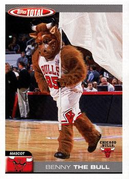 2004-05 Topps Total #423 Benny The Bull Front