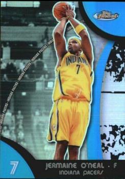2007-08 Finest - Refractors Blue #7 Jermaine O'Neal Front