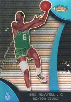 2007-08 Finest - Refractors Blue #44 Bill Russell Front