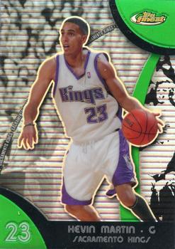 2007-08 Finest - Refractors Green #38 Kevin Martin Front