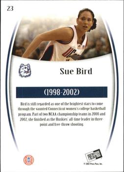 2007-08 Press Pass Legends - Bronze #23 Sue Bird Back