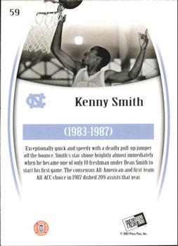 2007-08 Press Pass Legends - Emerald #59 Kenny Smith Back