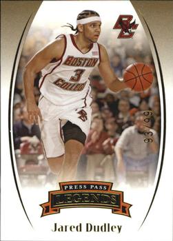 2007-08 Press Pass Legends - Gold #1 Jared Dudley Front