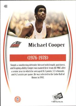 2007-08 Press Pass Legends - Gold #41 Michael Cooper Back
