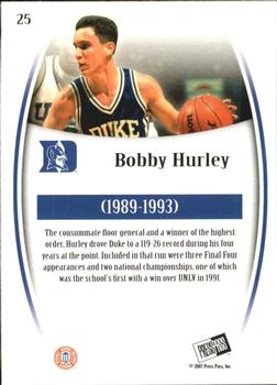 2007-08 Press Pass Legends - Silver #25 Bobby Hurley Back