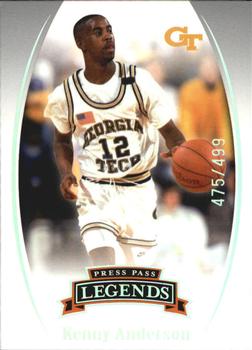 2007-08 Press Pass Legends - Silver #28 Kenny Anderson Front