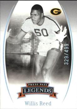 2007-08 Press Pass Legends - Silver #29 Willis Reed Front