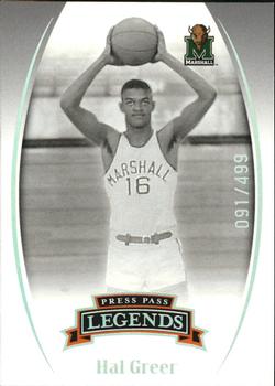 2007-08 Press Pass Legends - Silver #37 Hal Greer Front
