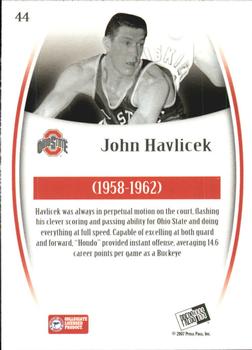 2007-08 Press Pass Legends - Silver #44 John Havlicek Back