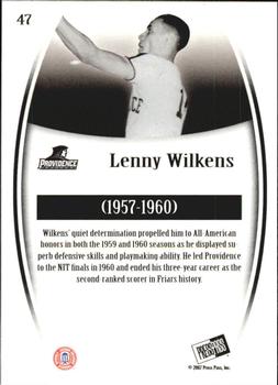 2007-08 Press Pass Legends - Silver #47 Lenny Wilkens Back