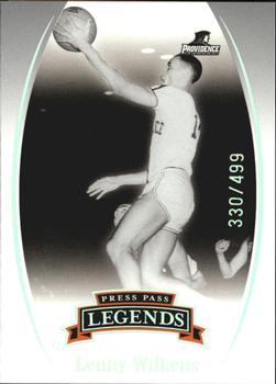 2007-08 Press Pass Legends - Silver #47 Lenny Wilkens Front