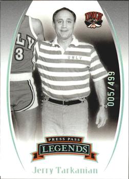 2007-08 Press Pass Legends - Silver #63 Jerry Tarkanian Front