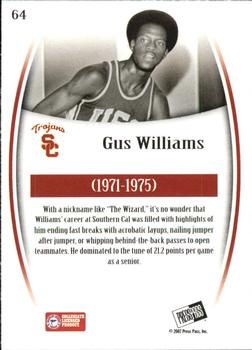 2007-08 Press Pass Legends - Silver #64 Gus Williams Back