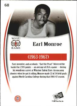 2007-08 Press Pass Legends - Silver #68 Earl Monroe Back