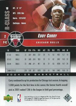 2004-05 Upper Deck R-Class #10 Eddy Curry Back