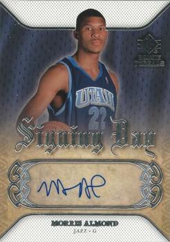 2007-08 SP Rookie Threads - Signing Day #SD-MA Morris Almond Front
