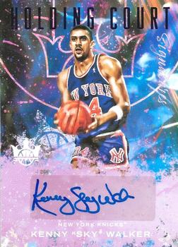 2021-22 Panini Court Kings - Holding Court Signatures Violet #HC-KSW Kenny 