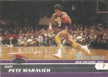 2007-08 Stadium Club - 1st Day Issue #99 Pete Maravich Front