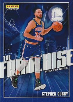 2021-22 Panini Instant NBA The Franchise #SF-10 Stephen Curry Front