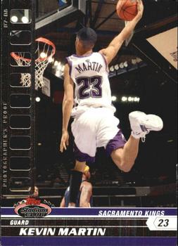 2007-08 Stadium Club - Photographer's Proof Silver #63 Kevin Martin Front