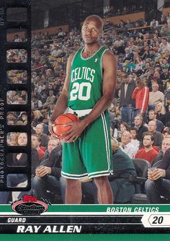 2007-08 Stadium Club - Photographer's Proof Silver #64 Ray Allen Front