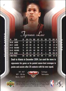 2004-05 Upper Deck Ultimate Collection #1 Tyronn Lue Back