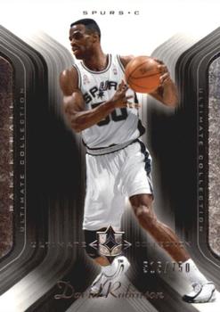 2004-05 Upper Deck Ultimate Collection #100 David Robinson Front
