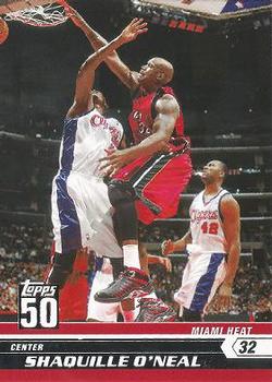 2007-08 Topps - 50th Anniversary #14 Shaquille O'Neal Front