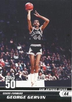 2007-08 Topps - 50th Anniversary #34 George Gervin Front
