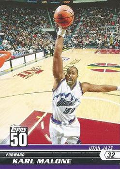 2007-08 Topps - 50th Anniversary #35 Karl Malone Front