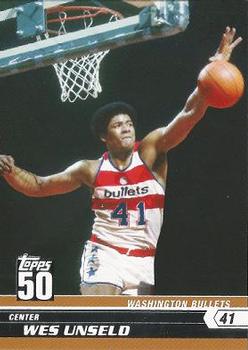 2007-08 Topps - 50th Anniversary #42 Wes Unseld Front