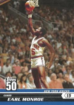 2007-08 Topps - 50th Anniversary #44 Earl Monroe Front