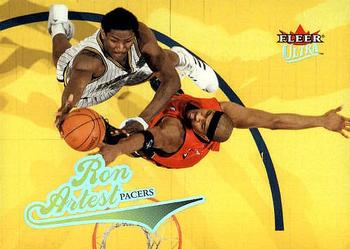 2004-05 Ultra #52 Ron Artest Front