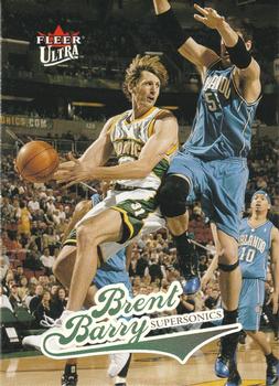 2004-05 Ultra #56 Brent Barry Front