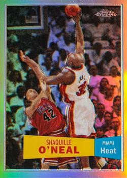 2007-08 Topps Chrome - 1957-58 Variations Refractors #32 Shaquille O'Neal Front