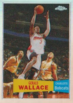 2007-08 Topps Chrome - 1957-58 Variations Refractors #60 Gerald Wallace Front