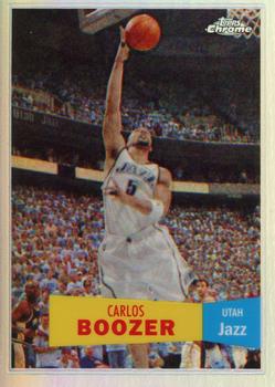 2007-08 Topps Chrome - 1957-58 Variations Refractors #64 Carlos Boozer Front
