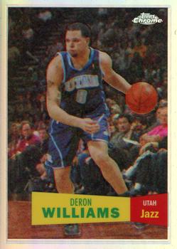 2007-08 Topps Chrome - 1957-58 Variations Refractors #99 Deron Williams Front