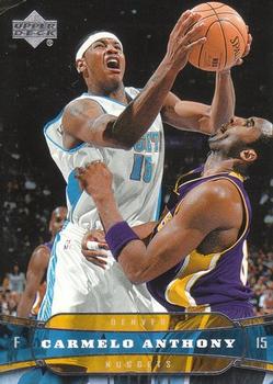 2004-05 Upper Deck #39 Carmelo Anthony Front