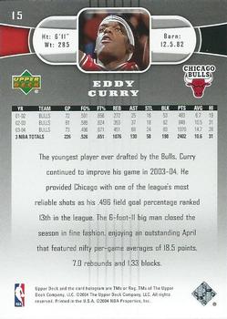 2004-05 Upper Deck #15 Eddy Curry Back