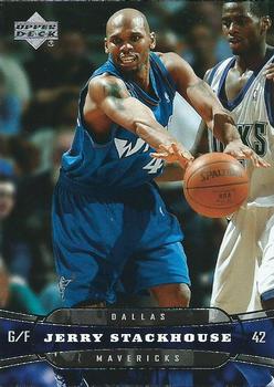 2004-05 Upper Deck #35 Jerry Stackhouse Front