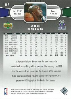 2004-05 Upper Deck #108 Joe Smith Back