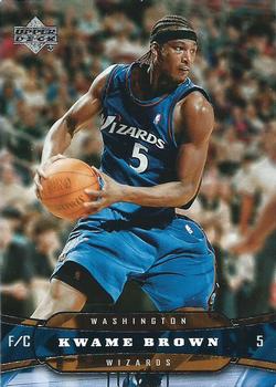 2004-05 Upper Deck #198 Kwame Brown Front