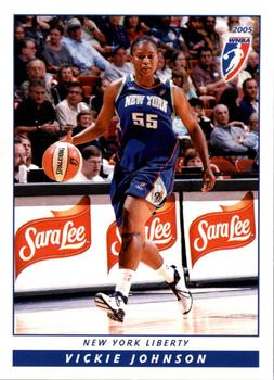 2005 Rittenhouse WNBA #12 Vickie Johnson Front