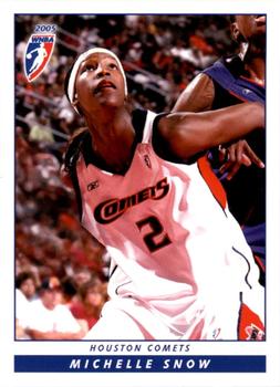 2005 Rittenhouse WNBA #17 Michelle Snow Front